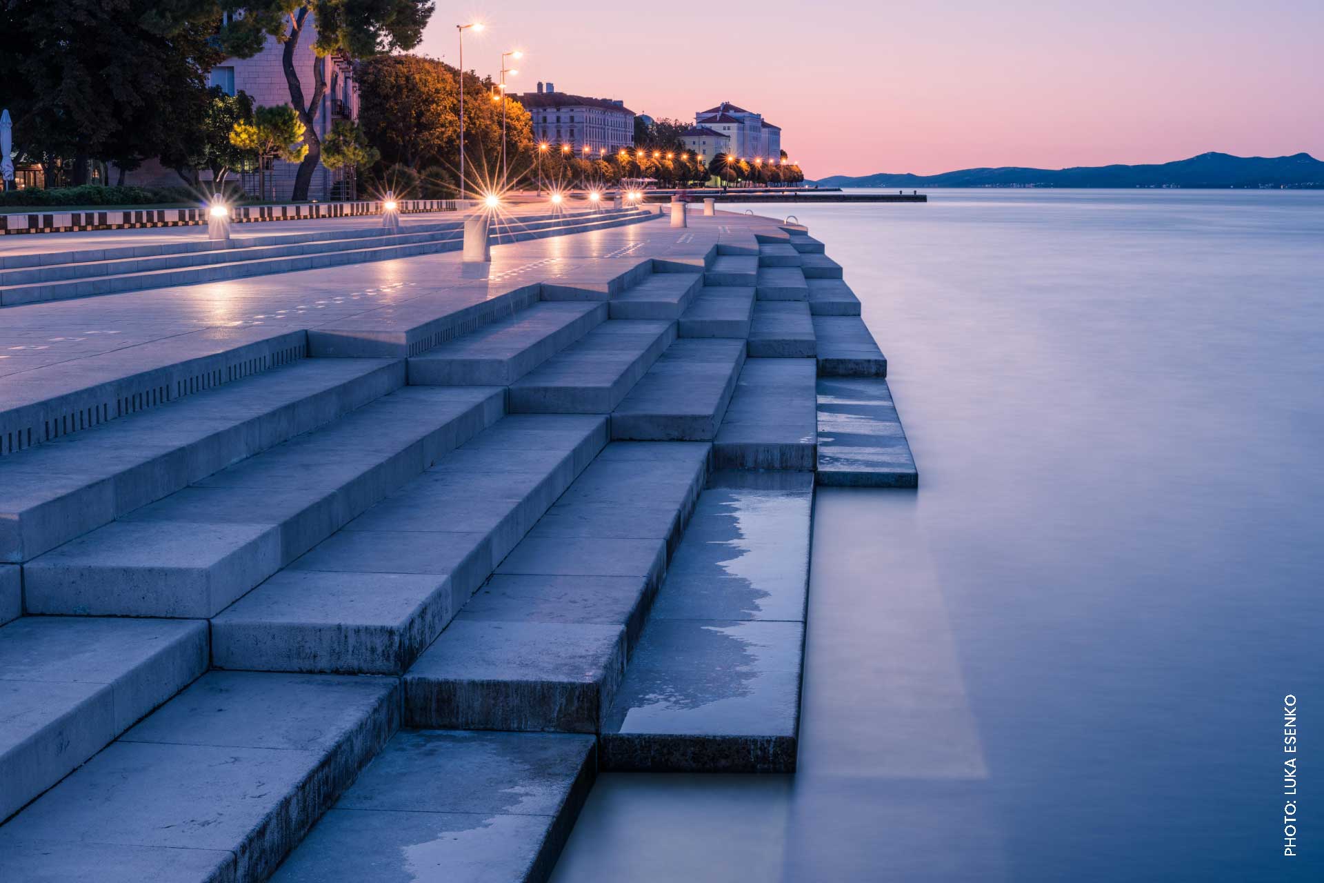 sea-organ-zadar-croatia sea organ in zadar in sunset